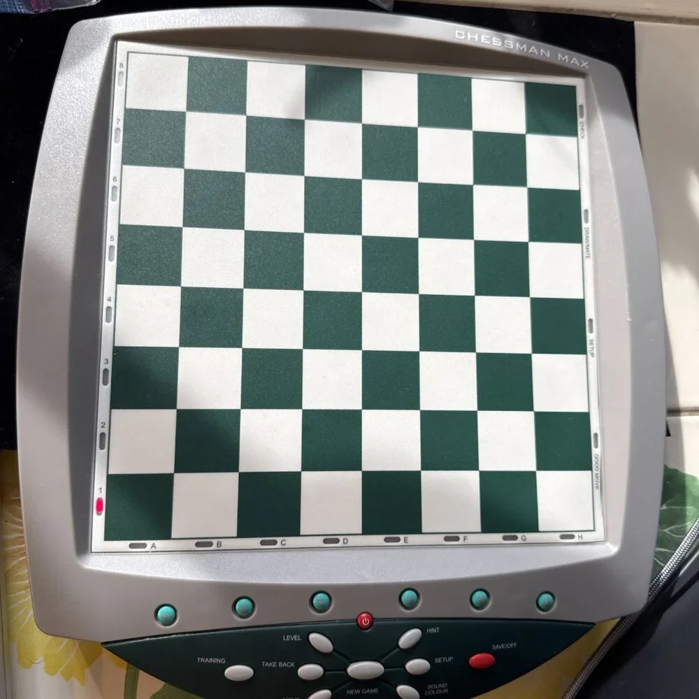 CHESSMAN Pro Lexibook CG 1400 Electronic Chess Game 2002 TIMER Instructions - Picture 2 of 16